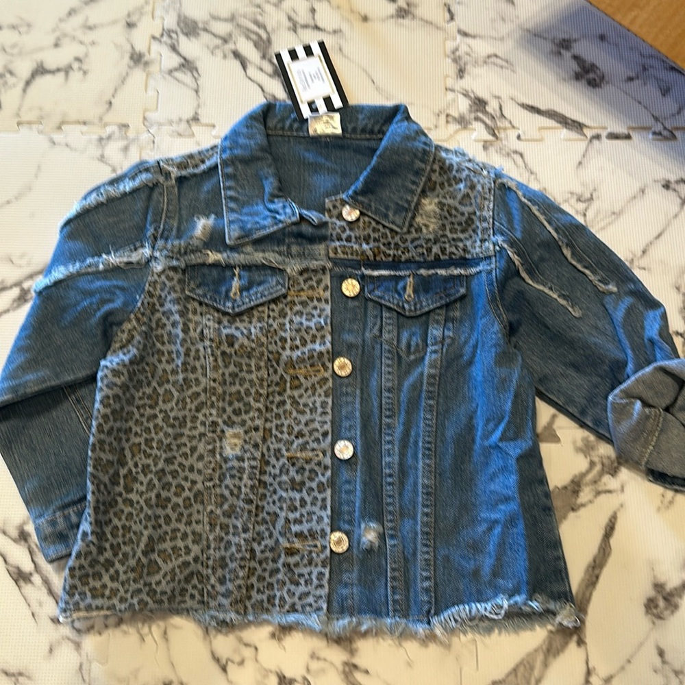 Little girls jean jacket